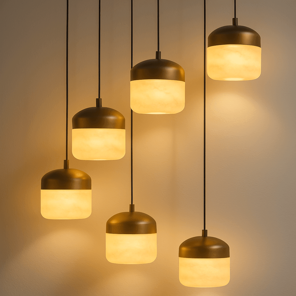 Asta Alabaster Pendant Light