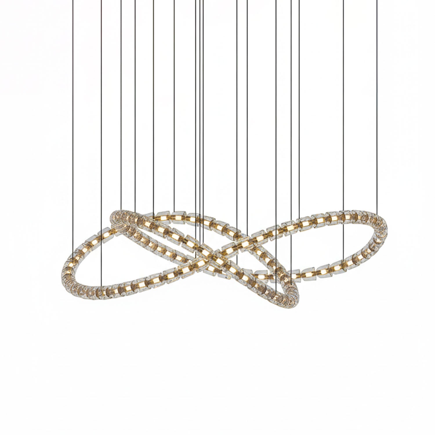 Gabriel Gold Chandelier - Vakkerlight