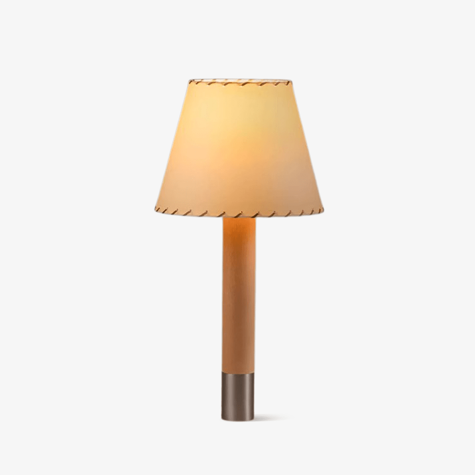 Lampă de masă cusută