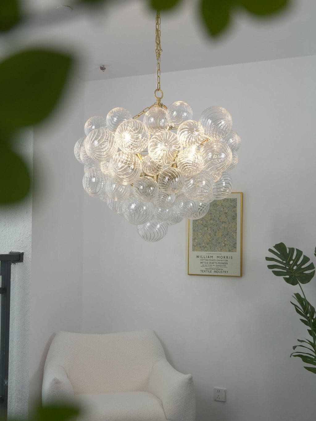 Glass Ball Bubbles Chandelier