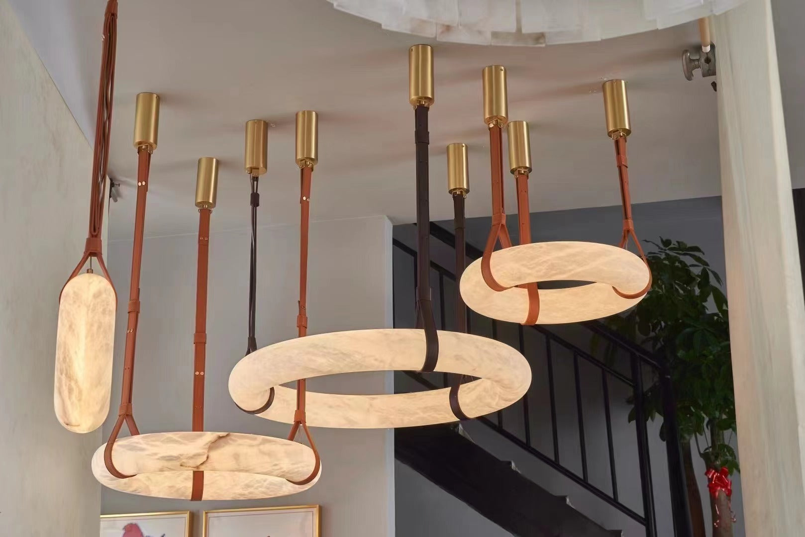 Oslo Alabaster Pendant Light A