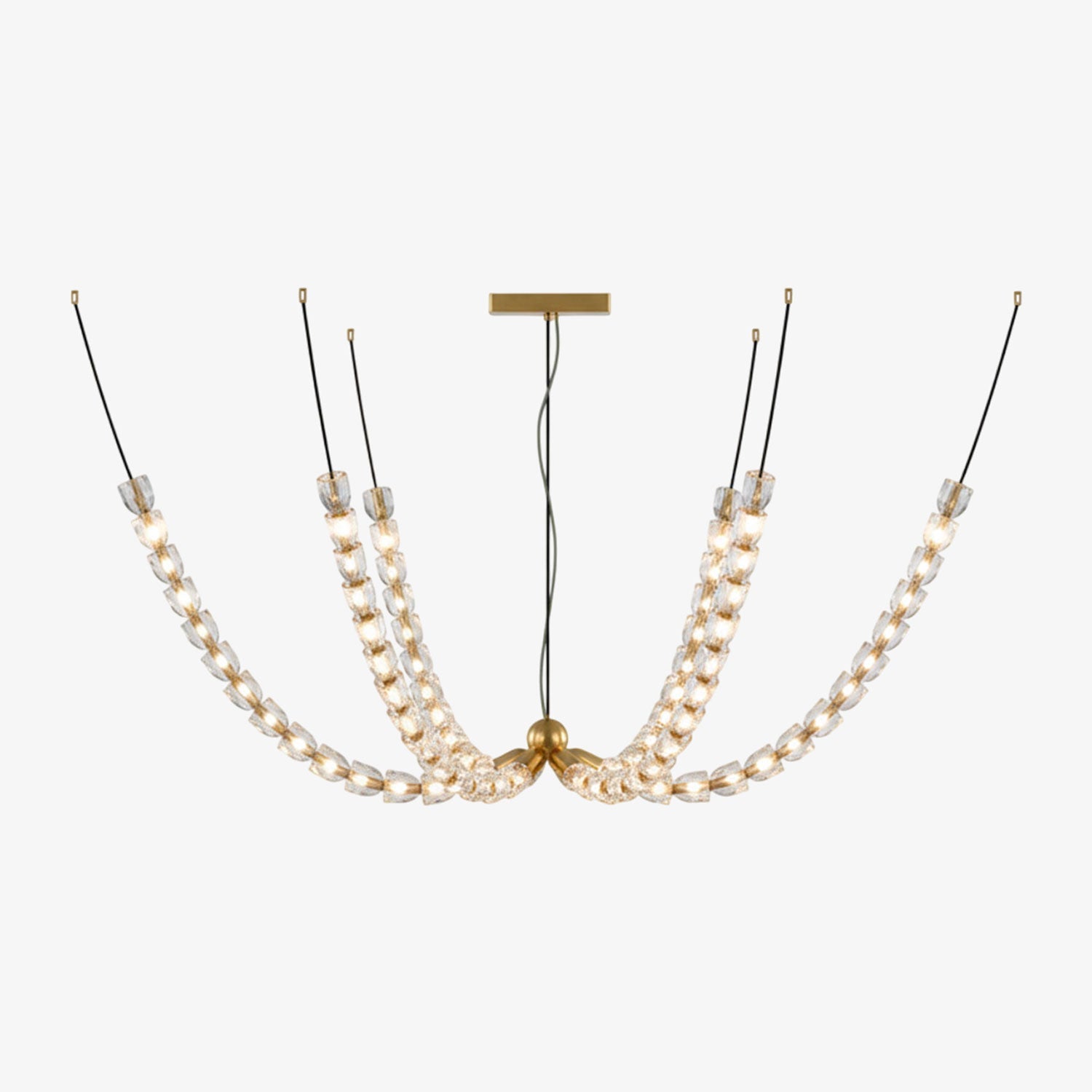 The Gabriel Branch LED Chandelier | Custom Size & Made-to-Order Lighting for Luxury Homes & Commercial Spaces